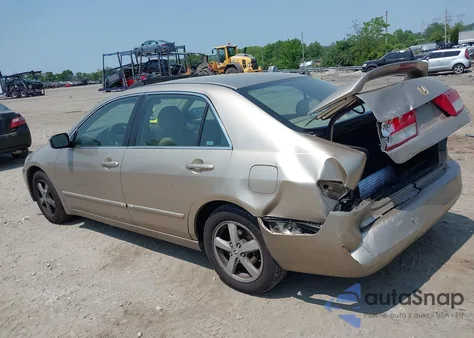 2003 Honda Accord Ex z USA, uszkodzony, nr VIN 1HGCM56623A132140